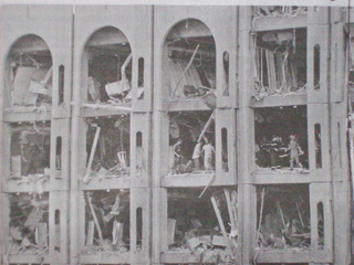 Bagdad, attentat au ministère de la justice, le 25 octobre 2009